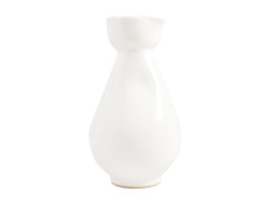 Karafa na sake bílá keramická, 250 ml