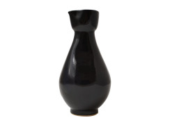 Karafa na sake černá, keramická , 300 ml