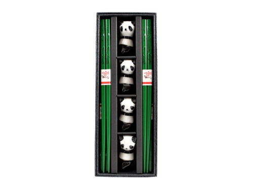 Set hůlek a podložek Panda