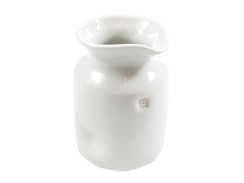 Karafa bílá porcelánová, 10 cm