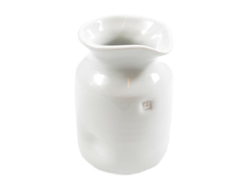 Karafa bílá porcelánová, 10 cm