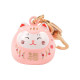 Přívěšek na klíče Lucky Cat, růžová
