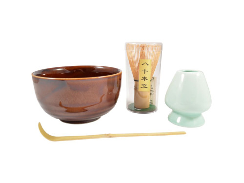 Matcha set Uzu hnědý