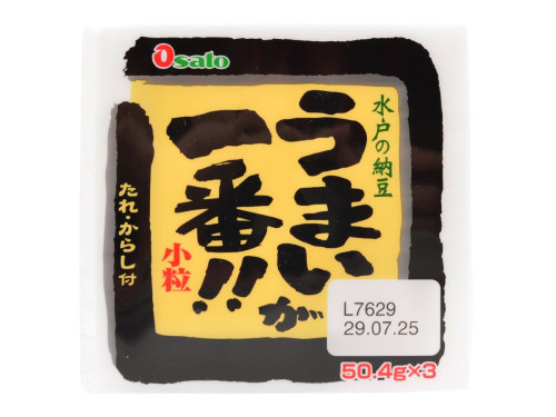 Osato Natto sójový pokrm 3 porce, 151,2 g