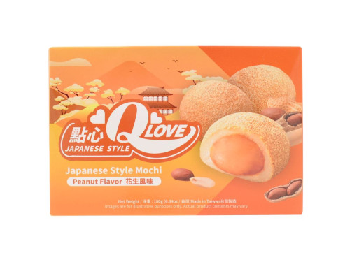 Qlove Mochi arašídové 180 g