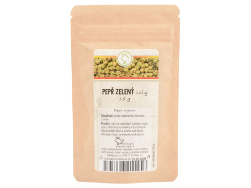 Solomon Pepř zelený celý, 30 g