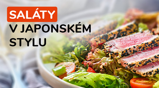 Saláty v japan stylu