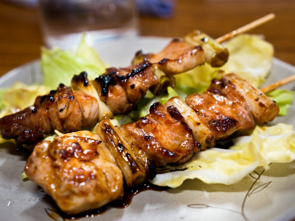 Kuře Yakitori