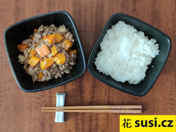 Butaniku To Kabocha - Dušená dýně s vepřovým masem